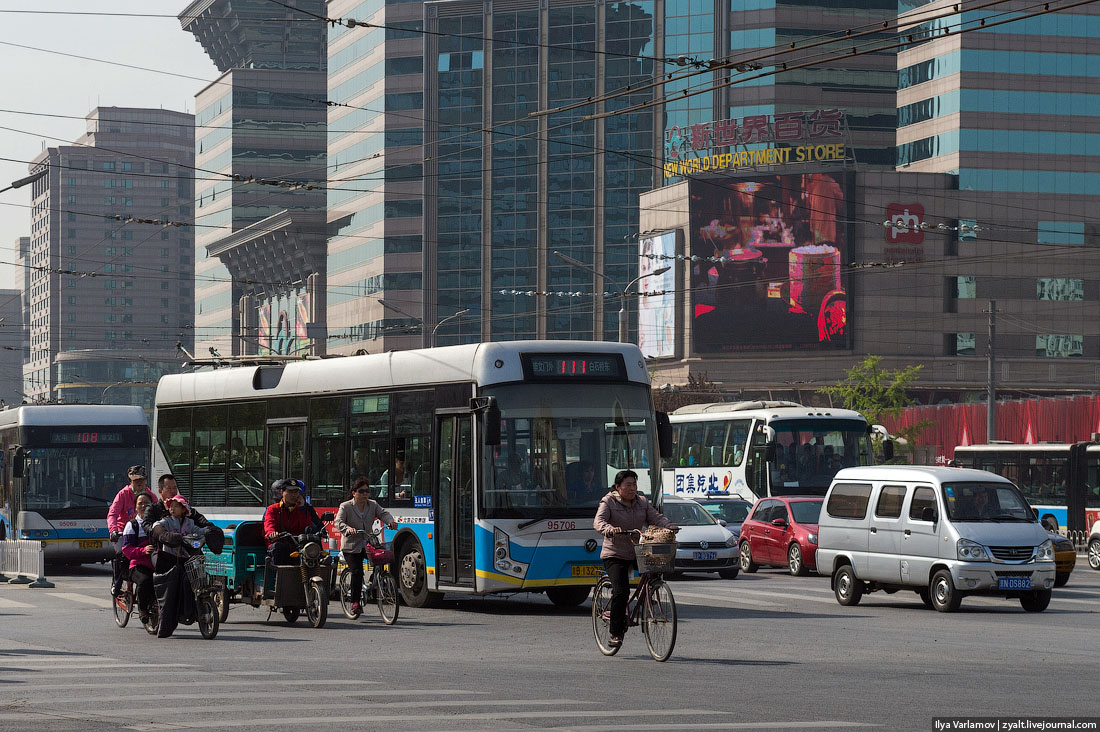 Китайские троллейбусы 