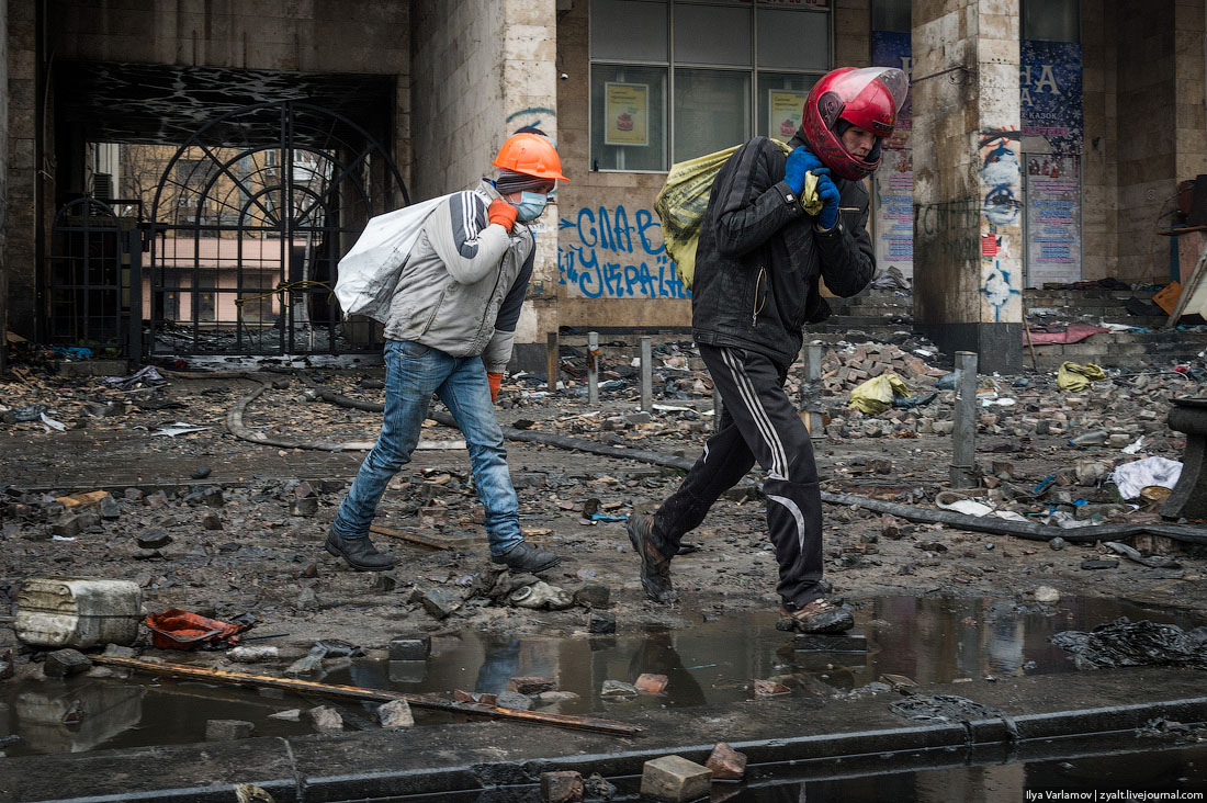 Российский журналист: Кровавый четверг на Майдане (фоторепортаж)
