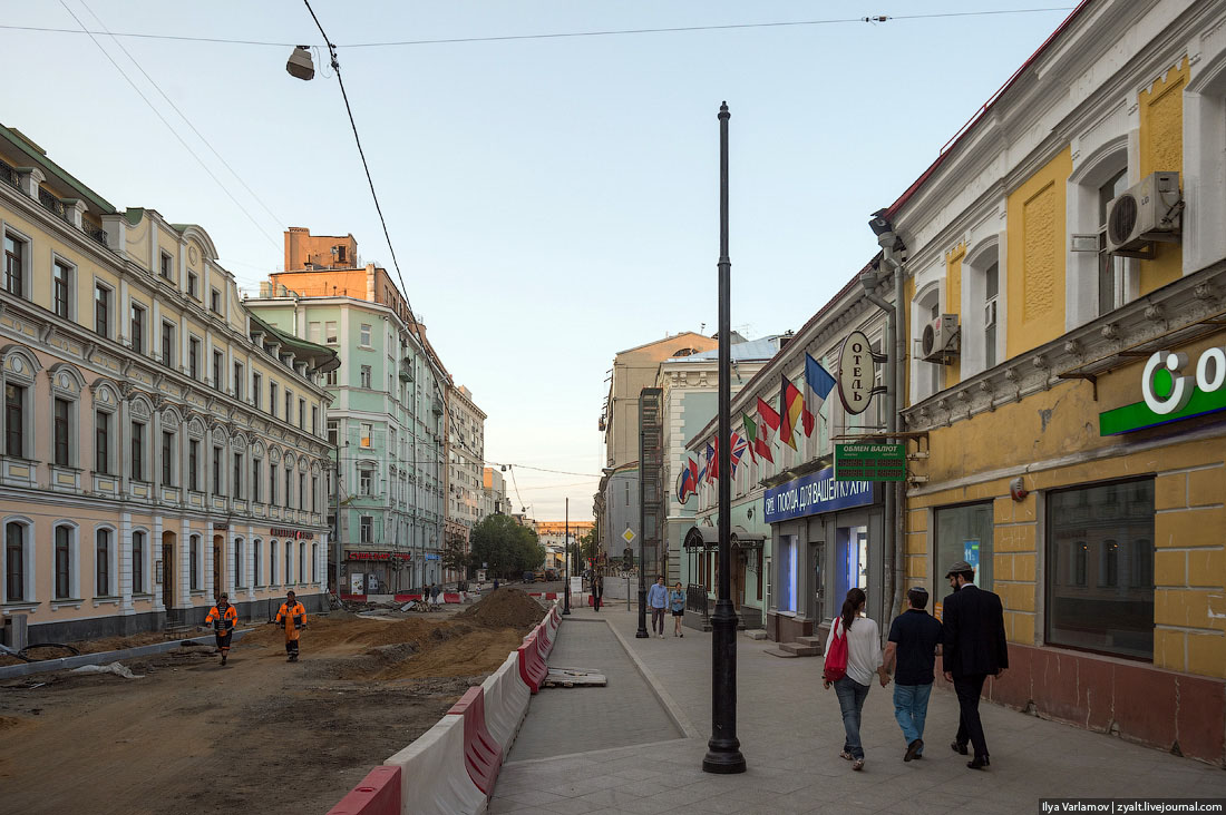  Прогулка по Москве: реконструкция Покровки и Маросейки 