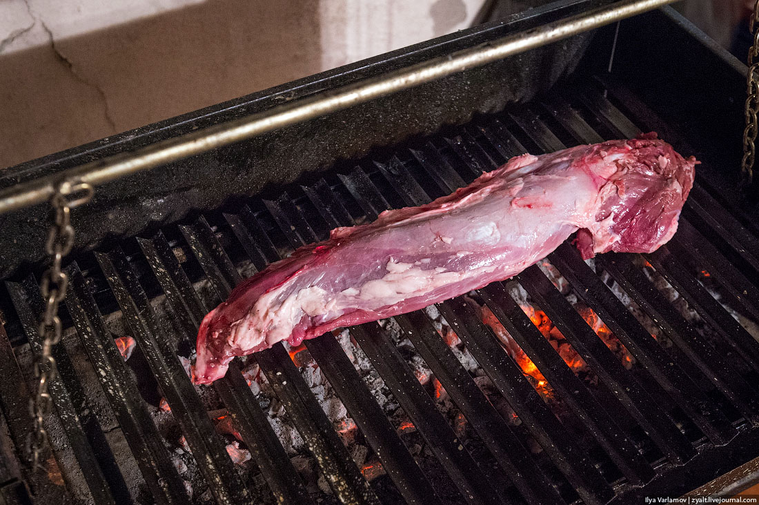 Перелет в Аргентину и мясо 