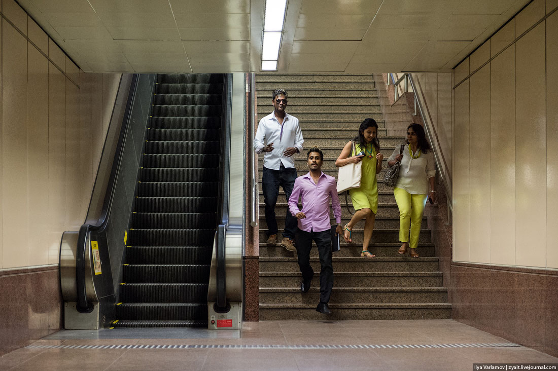 Сингапурское метро: детали 