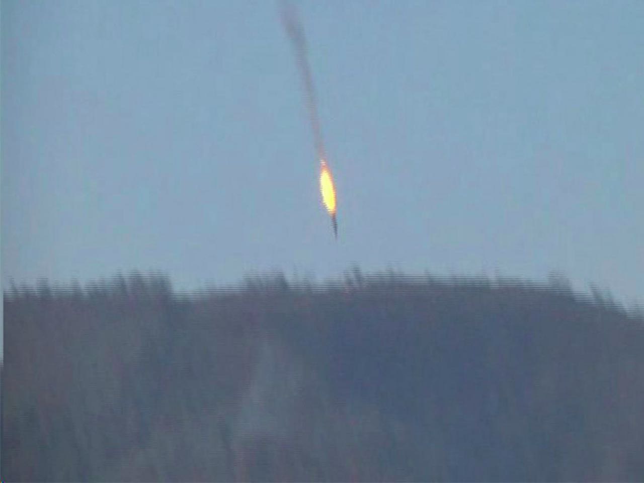 На турецко-сирийской границе сбили российский самолет. Онлайн 