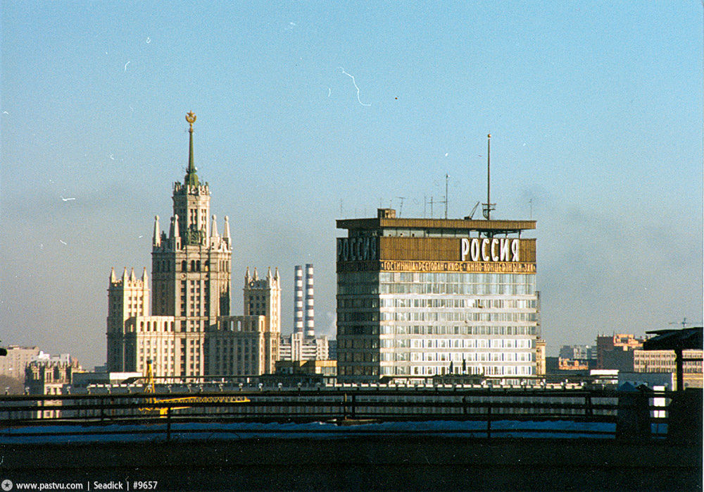 Прогулка по Москве 1996 года 