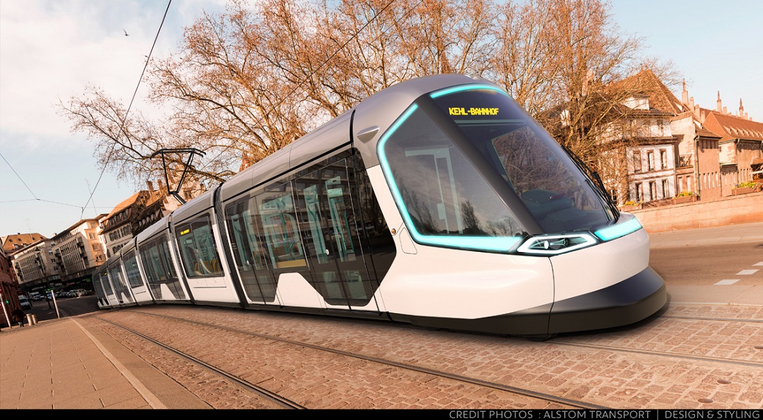 Трамвай будущего в Страсбурге 