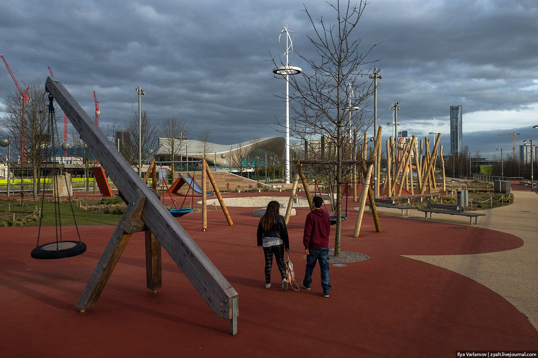 Лондон, день 4. Детские площадки и Олимпийский парк 