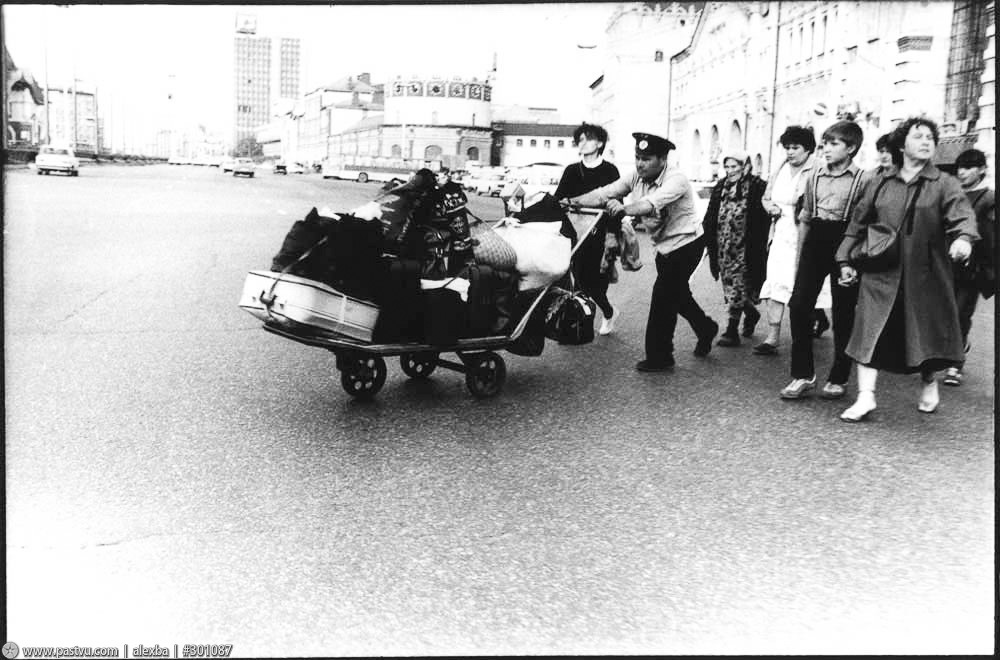 Прогулка по Москва 1987 года 