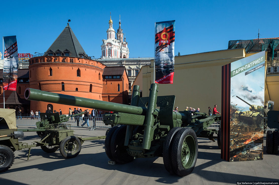 Как Москва готовится ко Дню Победы 