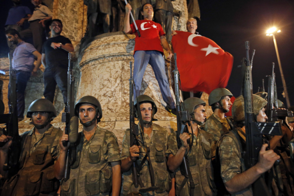 Попытка военного переворота в Турции. Онлайн, часть 2