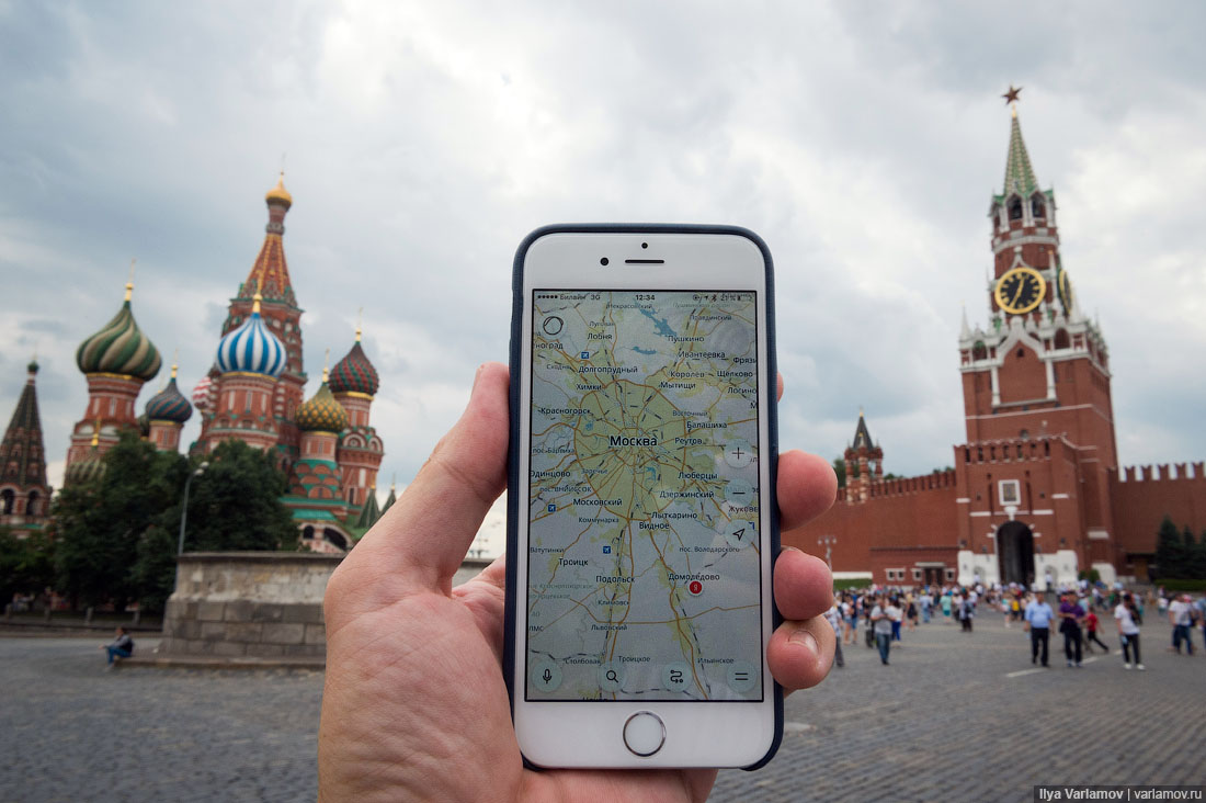 Сотрудник &quot;Яндекса&quot; выяснил, почему в районе Кремля неправильно работает GPS