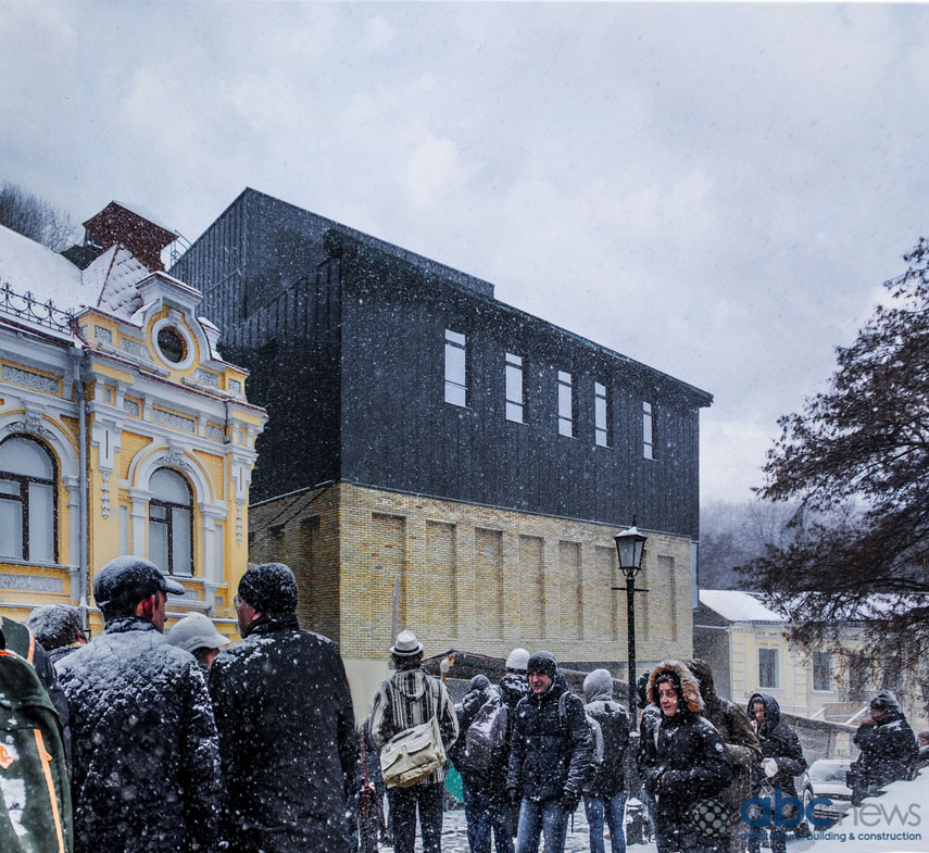 Провинциальное быдло напало на здание нового театра в Киеве