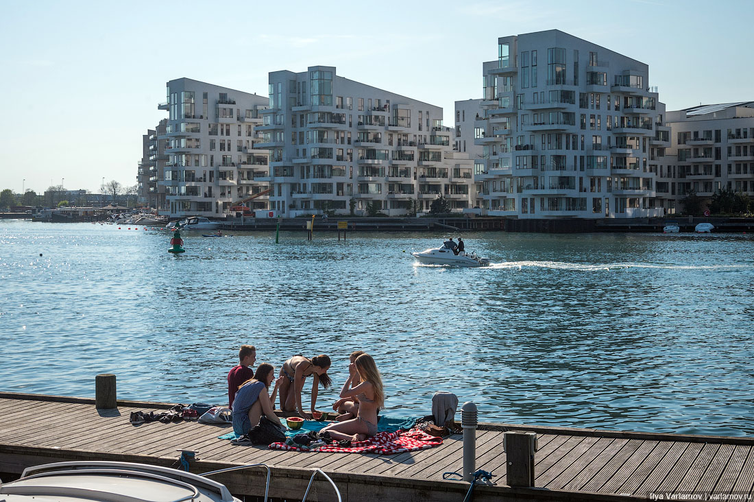 Новые районы Копенгагена. Хотели бы так жить?
