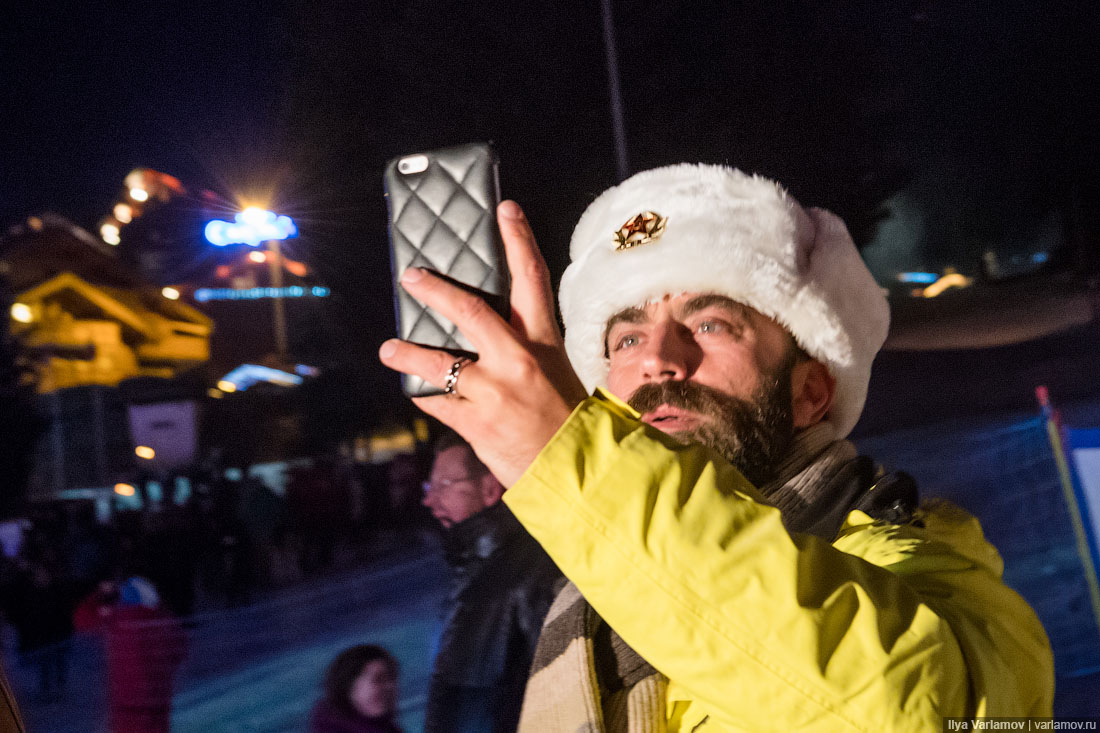Как русские отмечали новый год в Куршевеле! 