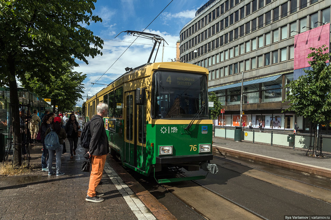 Хельсинки: если у вас нет машины