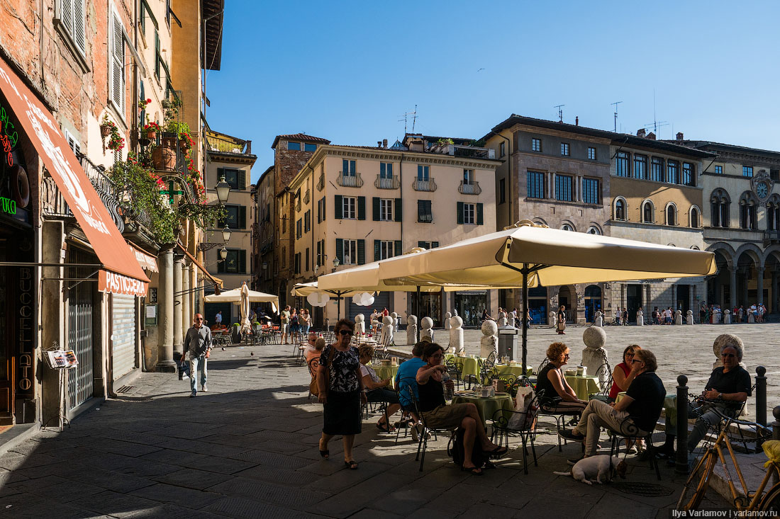 Лукка: один из красивейших городов Италии 