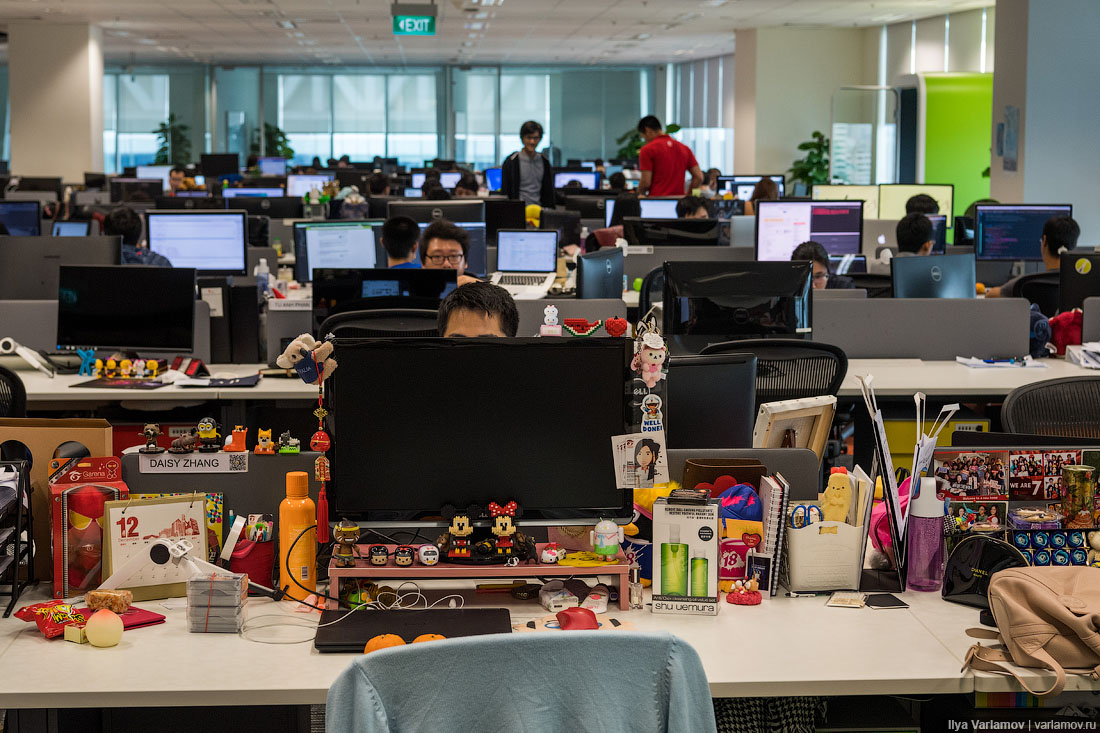 Garena: бедный офис самого дорогого стартапа Сингапура