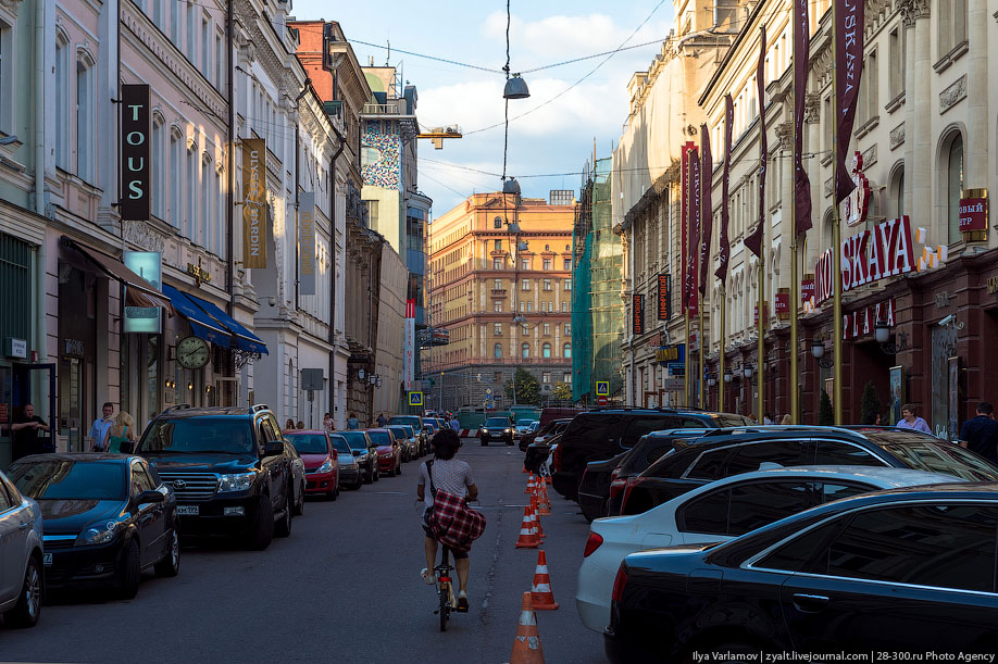 Новые пешеходные зоны в Москве