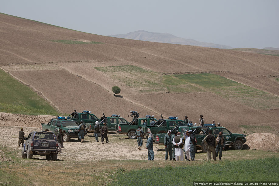 Уничтожение маковых полей в Афганистане или 