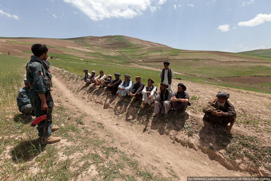 Уничтожение маковых полей в Афганистане или 