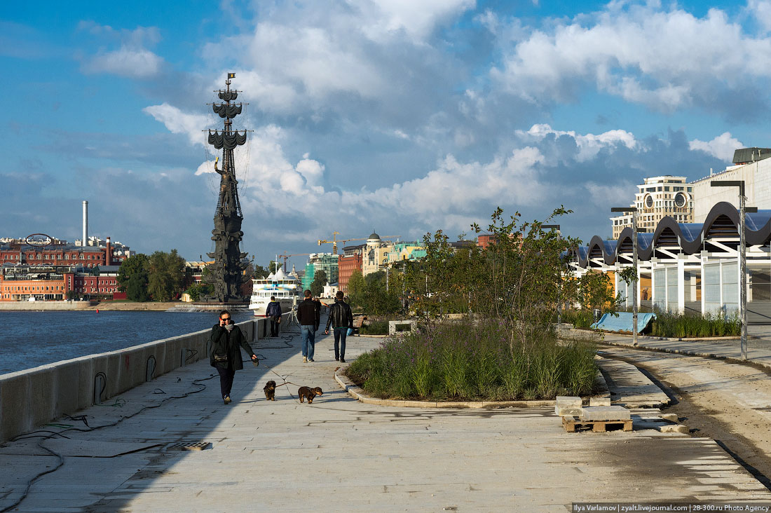 Прогулка по Москве в День города 