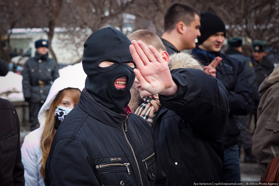 Центр Москвы, 2010 год. Русские. 