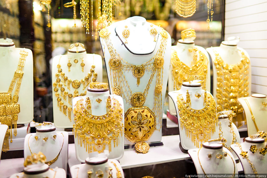 Дубайский золотой базар