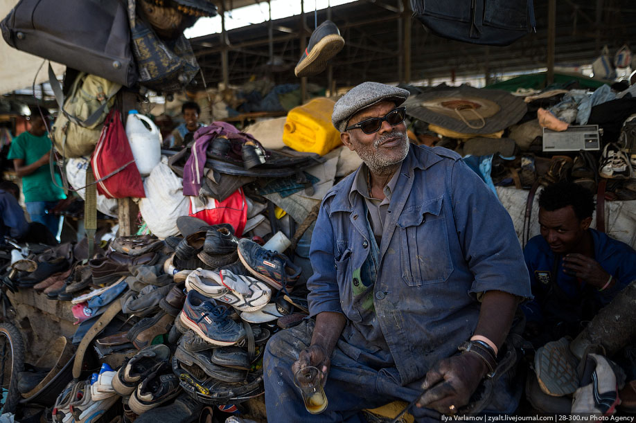 Рынок в Эритрее 