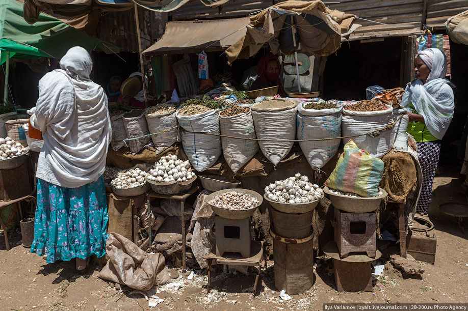 Рынок в Эритрее 