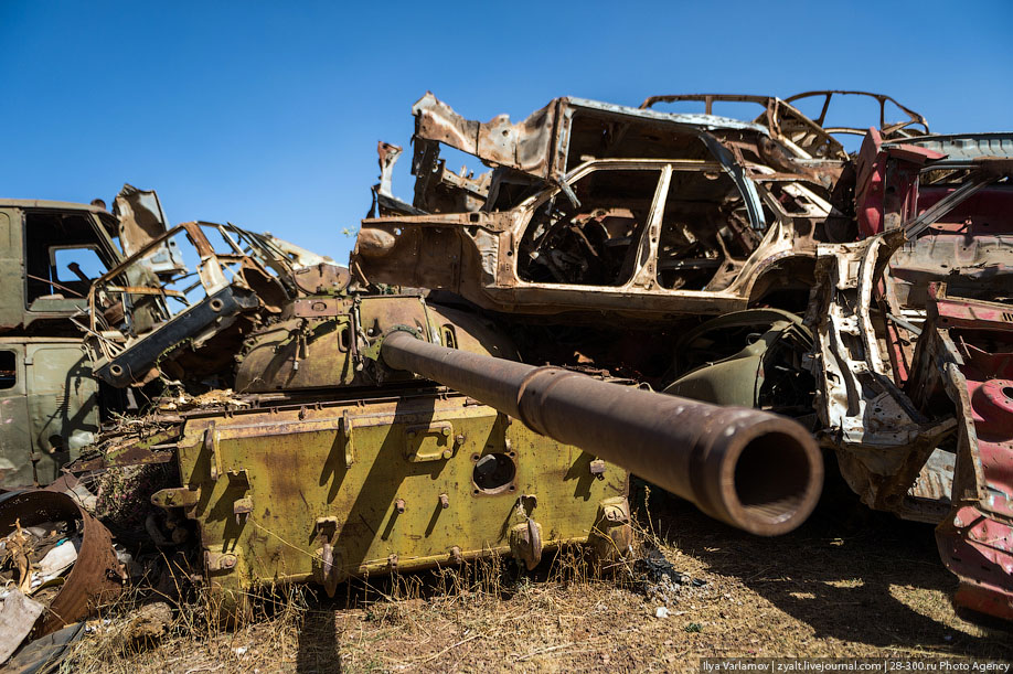 Кладбище военной техники в Эритрее