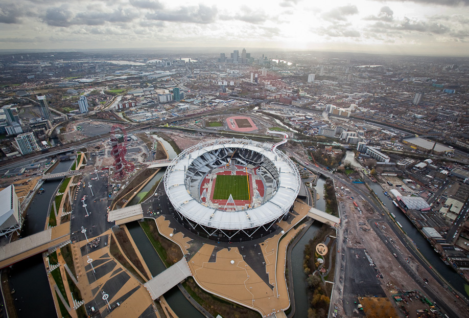 Олимпийская стройка, Лондон 2012