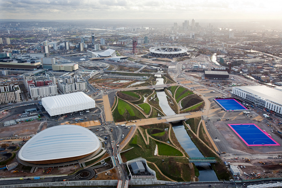 Олимпийская стройка, Лондон 2012