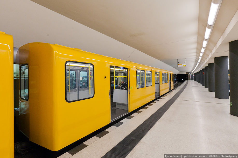 Берлинское метро и городская электричка