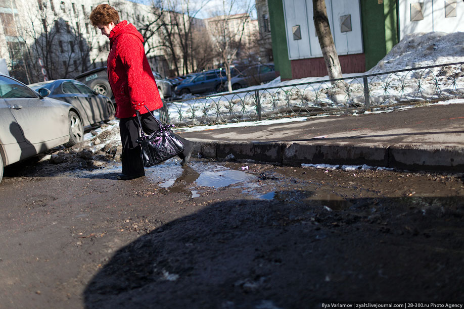 Москва - грязный город