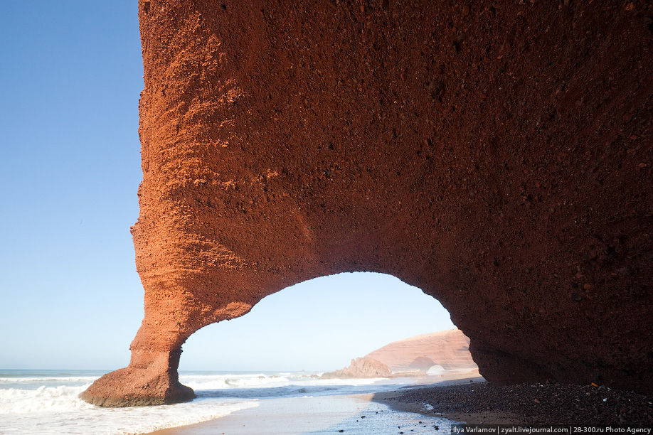 Легзира, пляж в Марокко. 