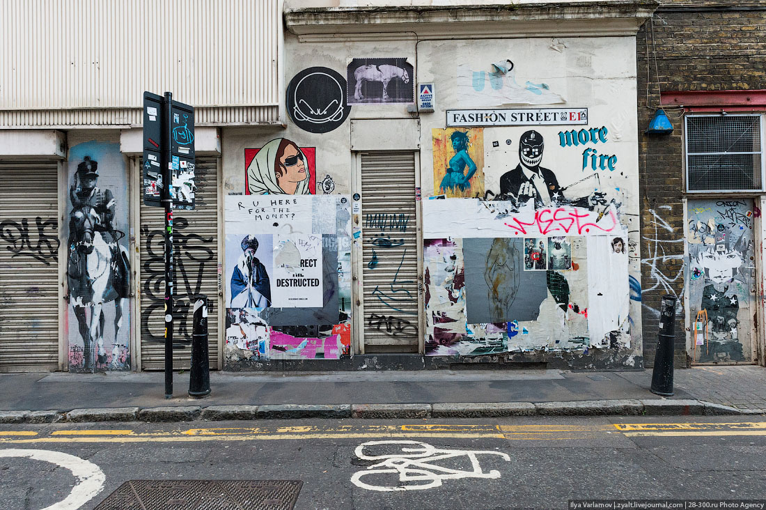 Уличное искусство, Лондон 