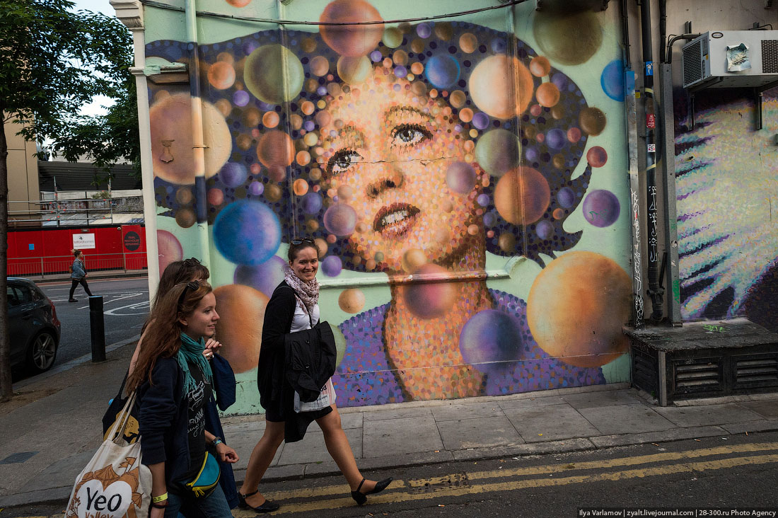 Уличное искусство, Лондон 
