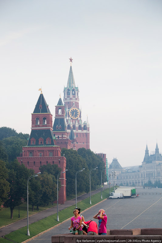 Одно московское утро, или как на Москву смог напал