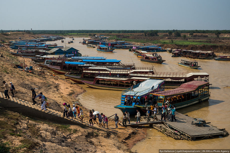 Плавучие деревни озера Тонлесап, Камбоджа