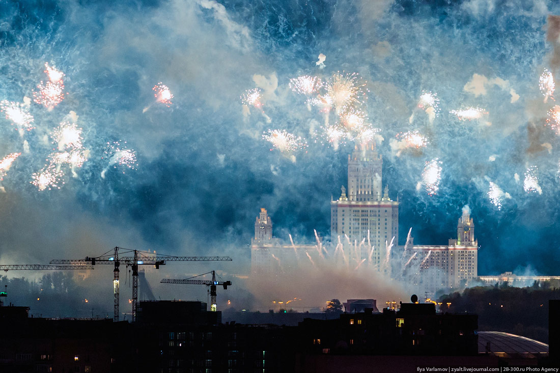  Салют в Москве 