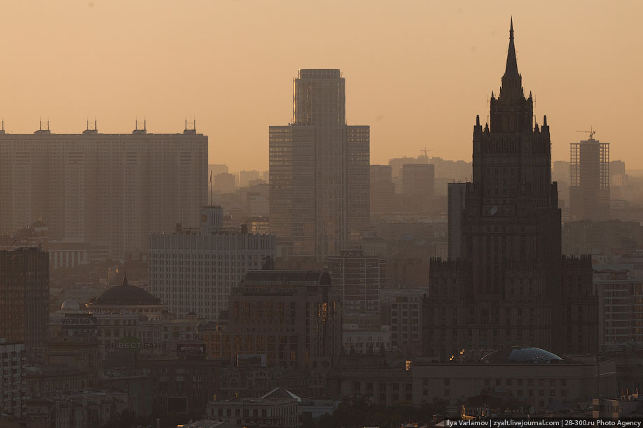 Виды Москвы с Шуховской башни