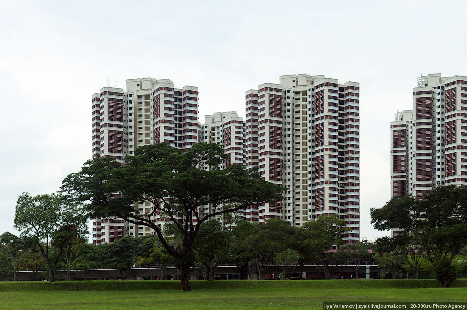 Спальные районы Сингапура