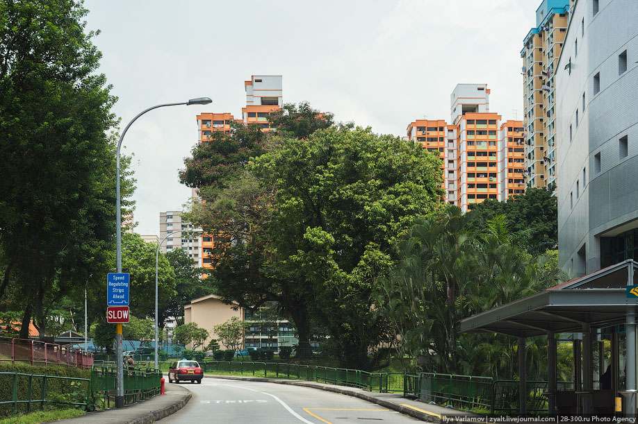 Спальные районы Сингапура