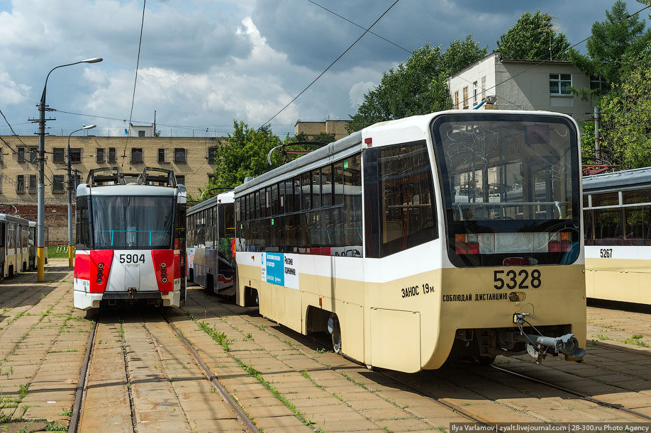  Новые трамваи для Москвы 