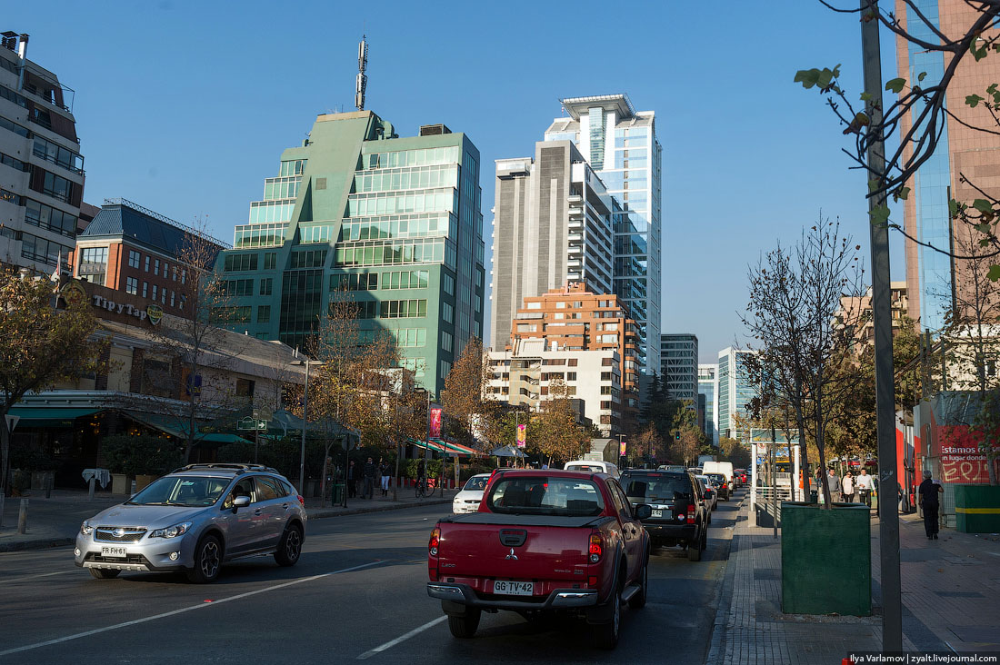 Чили улицы