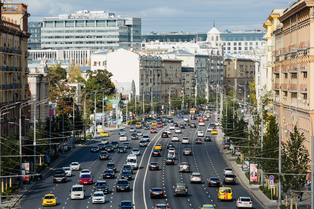 Москва центральные улицы фото