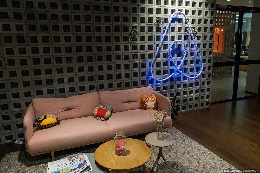 Офис Airbnb в Сингапуре 