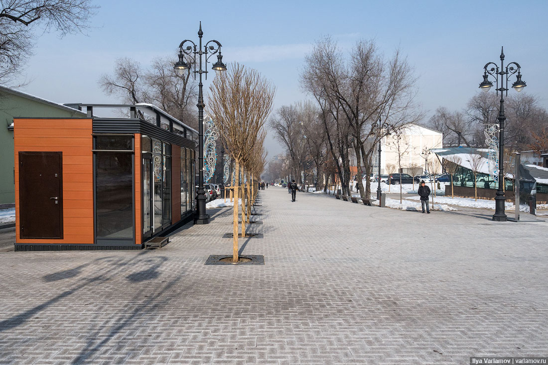 Новая пешеходная улица в Алма-Ате: хотели как лучше... улицы, Панфилова, можно, очень, вообще, пешеходных, улице, нравится, улица, плохая, чтото, сделать, много, лучше, ничего, чтобы, пространство, просто, деревья, может