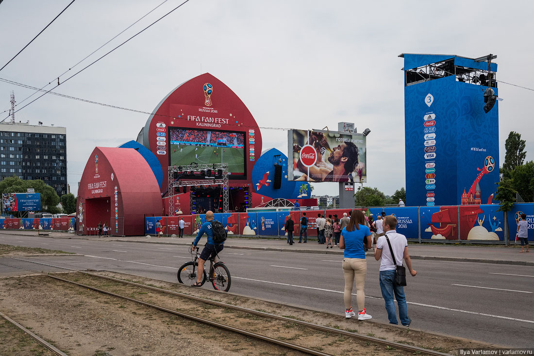 Большой футбол в Калининграде: всё очень круто 