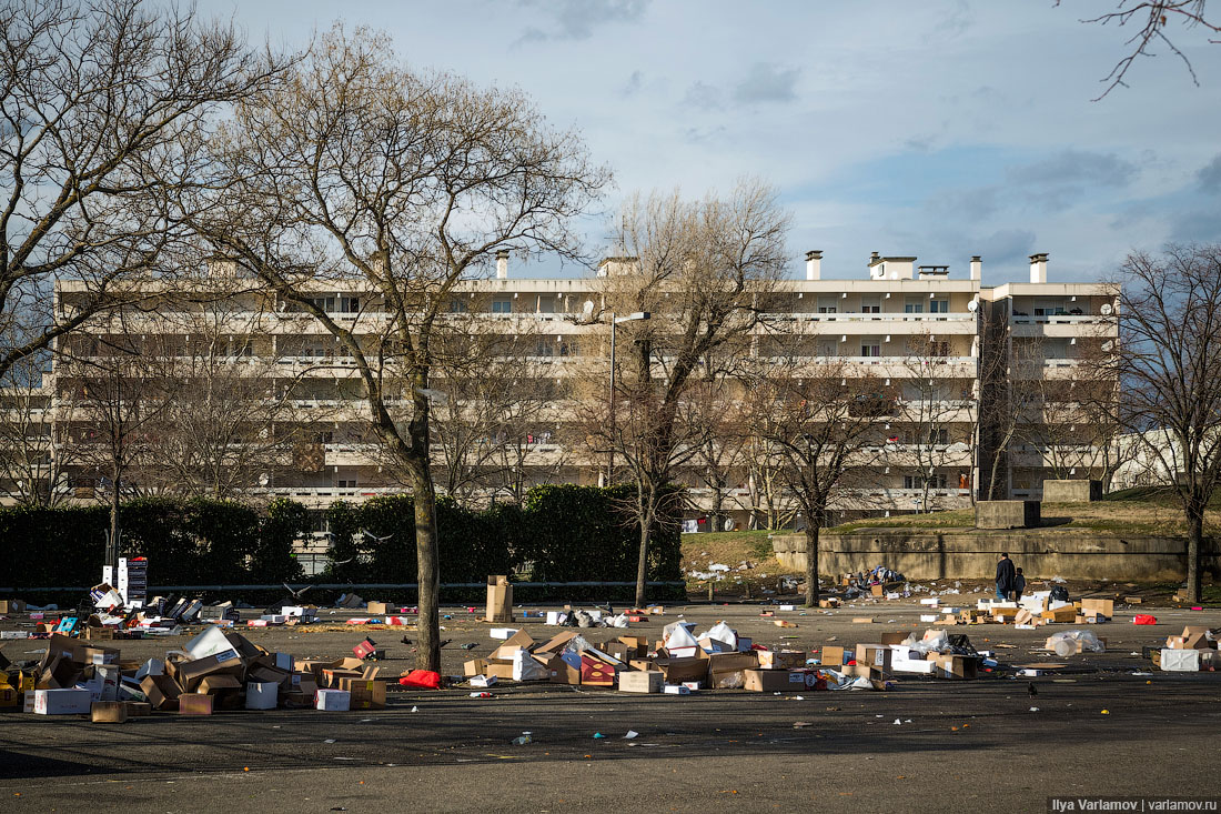 Парижское гетто: район, где избивают полицейских 