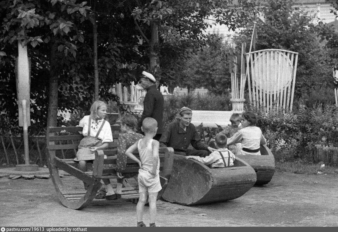 Парк Горького детский городок 1930