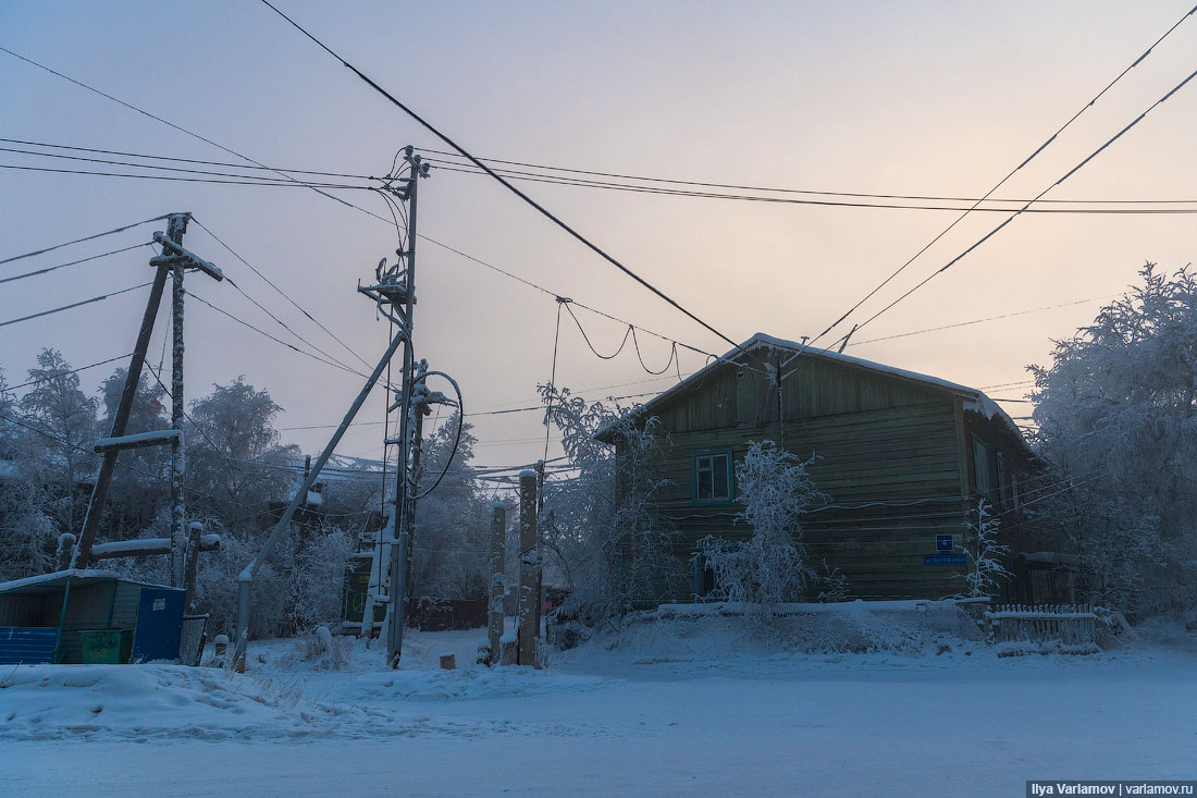 Якутск: как ведёт себя техника и люди в лютый холод 